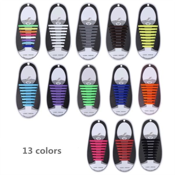 silicone shoe laces